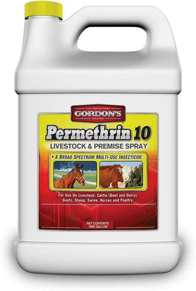 GORDON'S Permethrin 10 Livestock & Premise Spray, 1 Gallon, 9291072