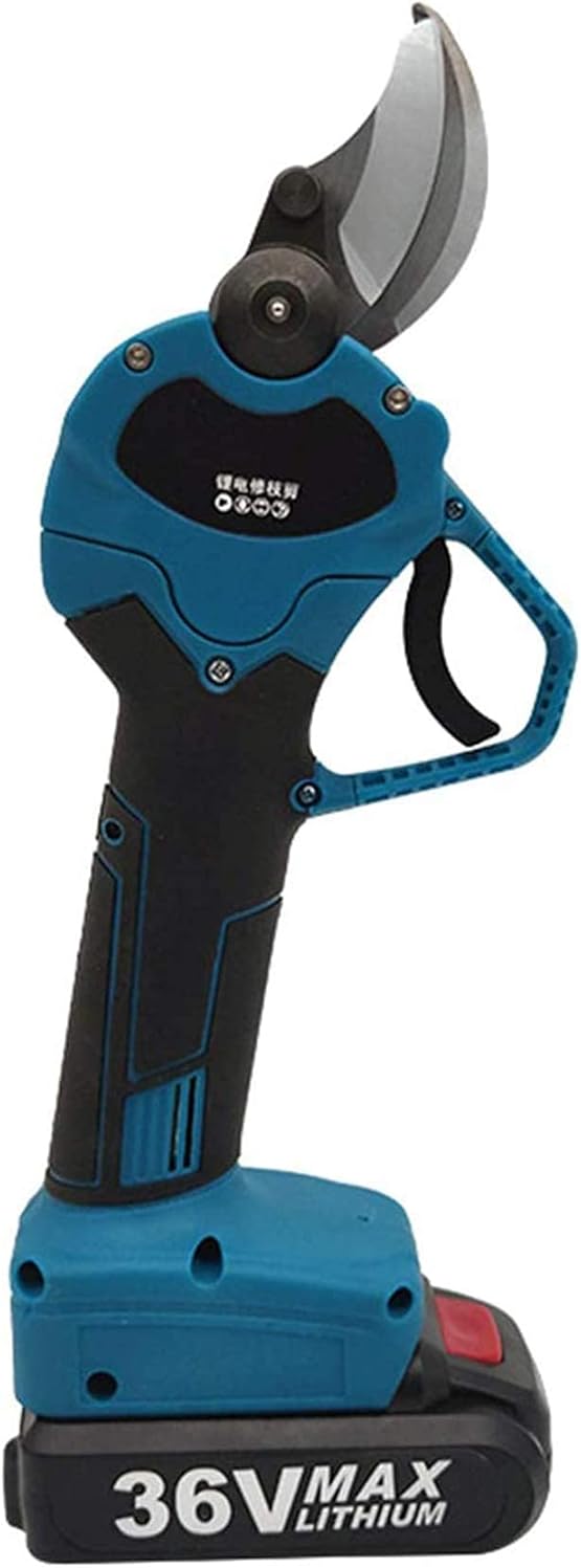 36V Portable Electric Pruning Shears Cordless Secateurs Garden Tree Pruning Machine Lithium Rechargeable Pruning Shears With Battery And Charge ()