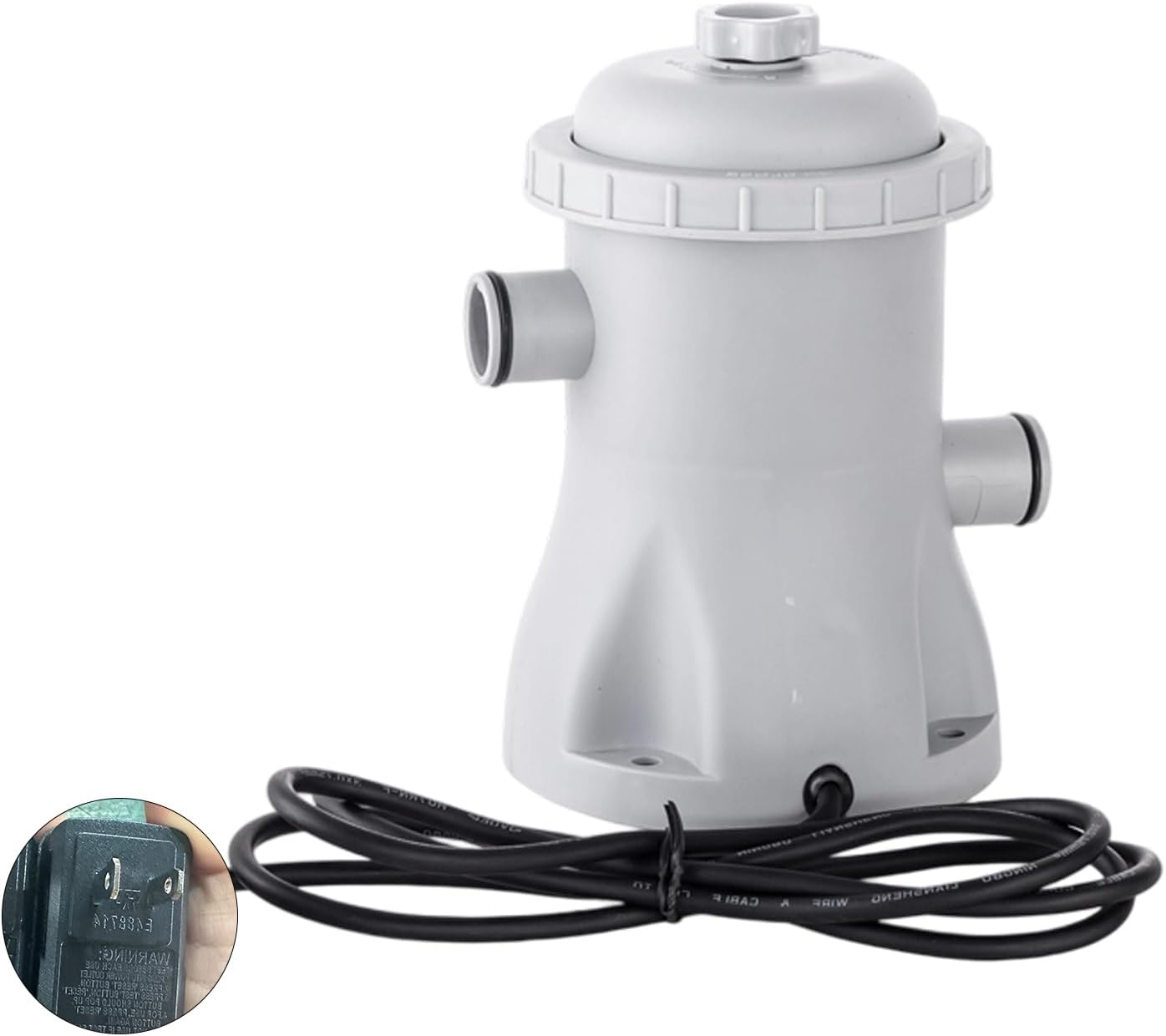 High Efficiency 330GPH Swimming Pool Pumps With Motor Installation For Clear Water Maintenances Pool Water