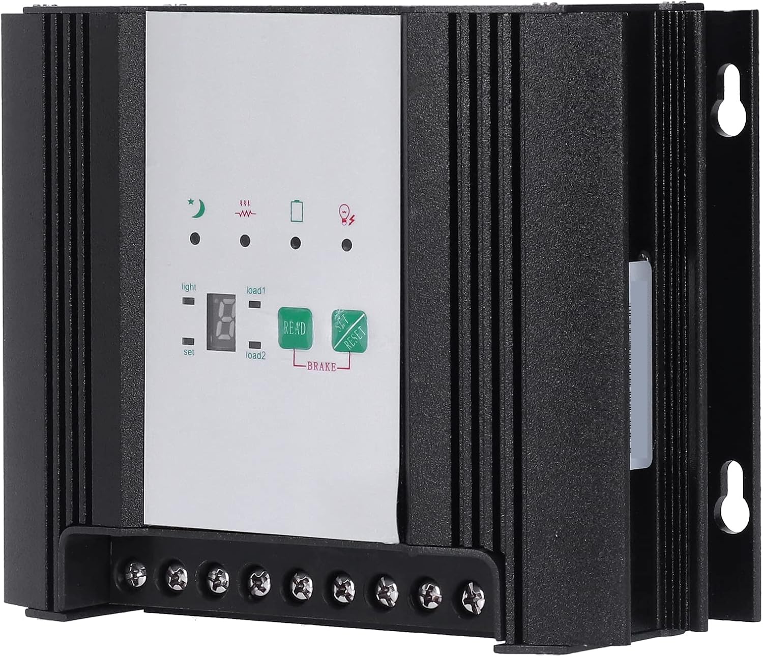 600W Wind 300W Solar Energy Hybrid Controller, DC24V Intelligent LED Display, Aluminum Alloy Material, High Charging Efficiency for Wind Solar Power Generation System