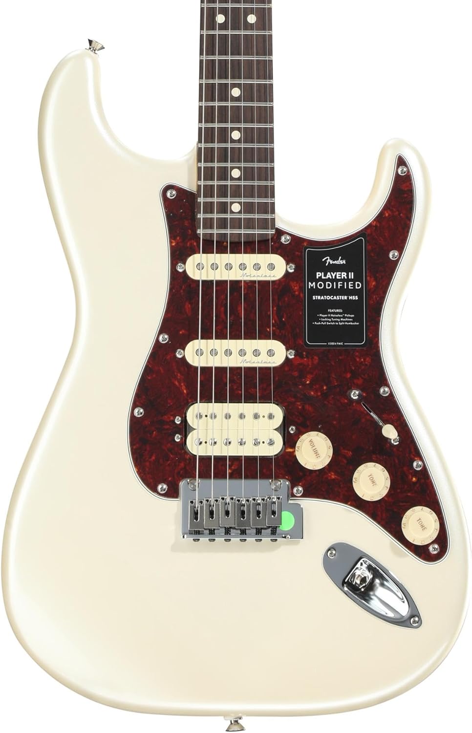 Fender Player II Modified Stratocaster HSS, RW Olympic Pearl