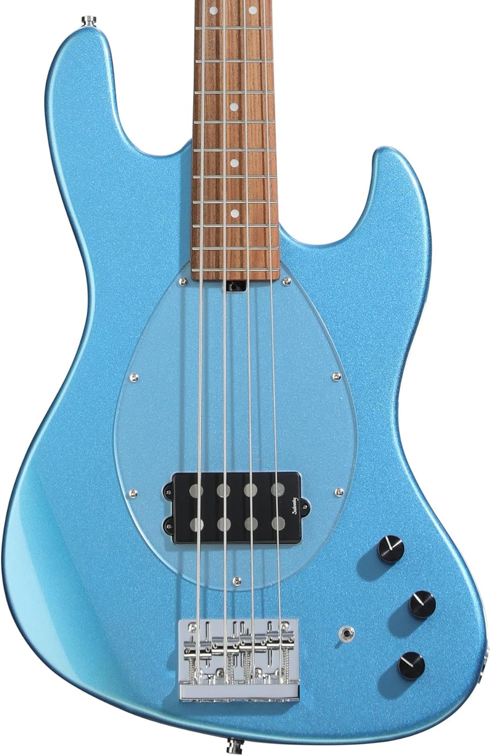 Sadowsky MetroExpress Vintage M Bass Guitar - Solid Ocean Blue Metallic, Morado Fingerboard