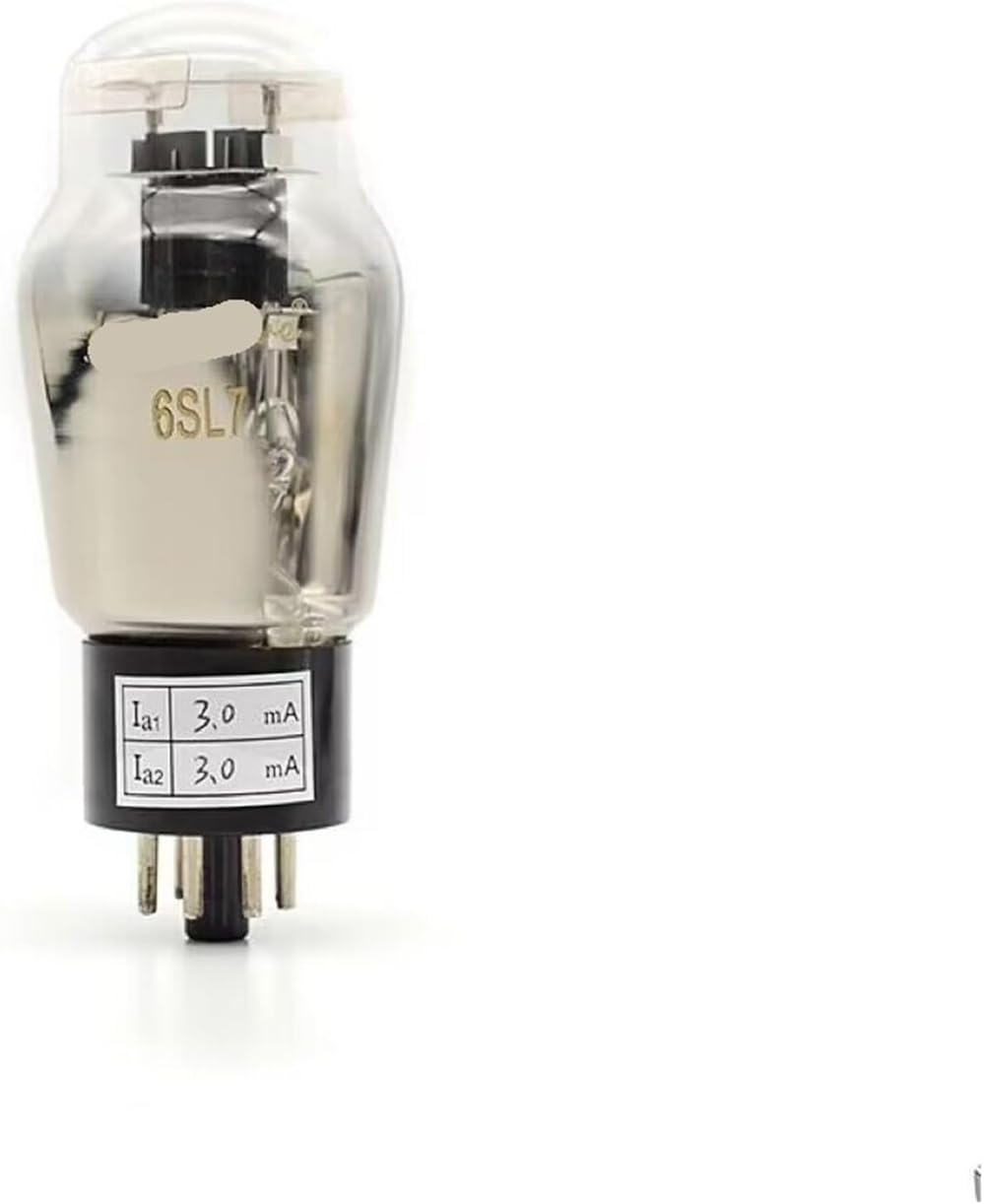 6SL7 Vacuum Tube Replaces 6SL7 6N9P ECC33 Tube for Precise Matching of Audio Amplifier parameters(2 pcs)