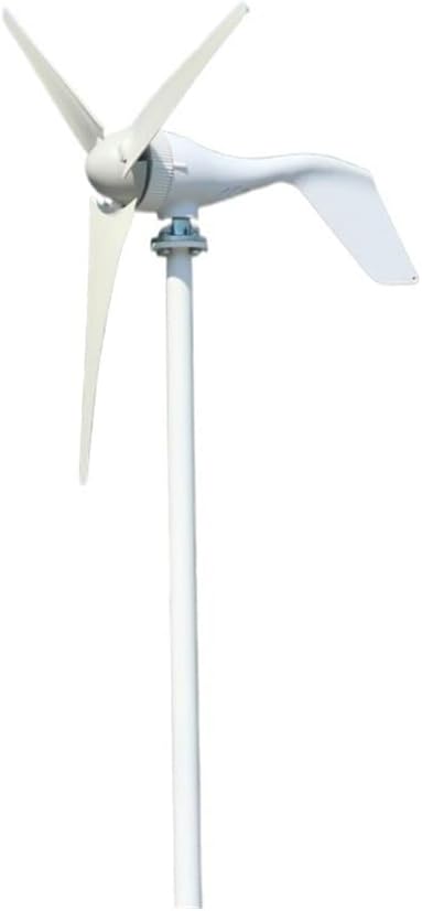 Windmill Generator, 1.3m Start Up Three Phase AC 12v 24v 48v Wind Turbine with 12V 24V Auto Regulator Home Use 400w Wind Turbine (Color : 3 Blades, Size : 48V)