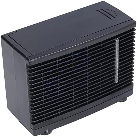 Desk Air Conditioning Fan, Fashionable Small Evaporative Cooler Portable Low Power Consumption Silent for Car for Home