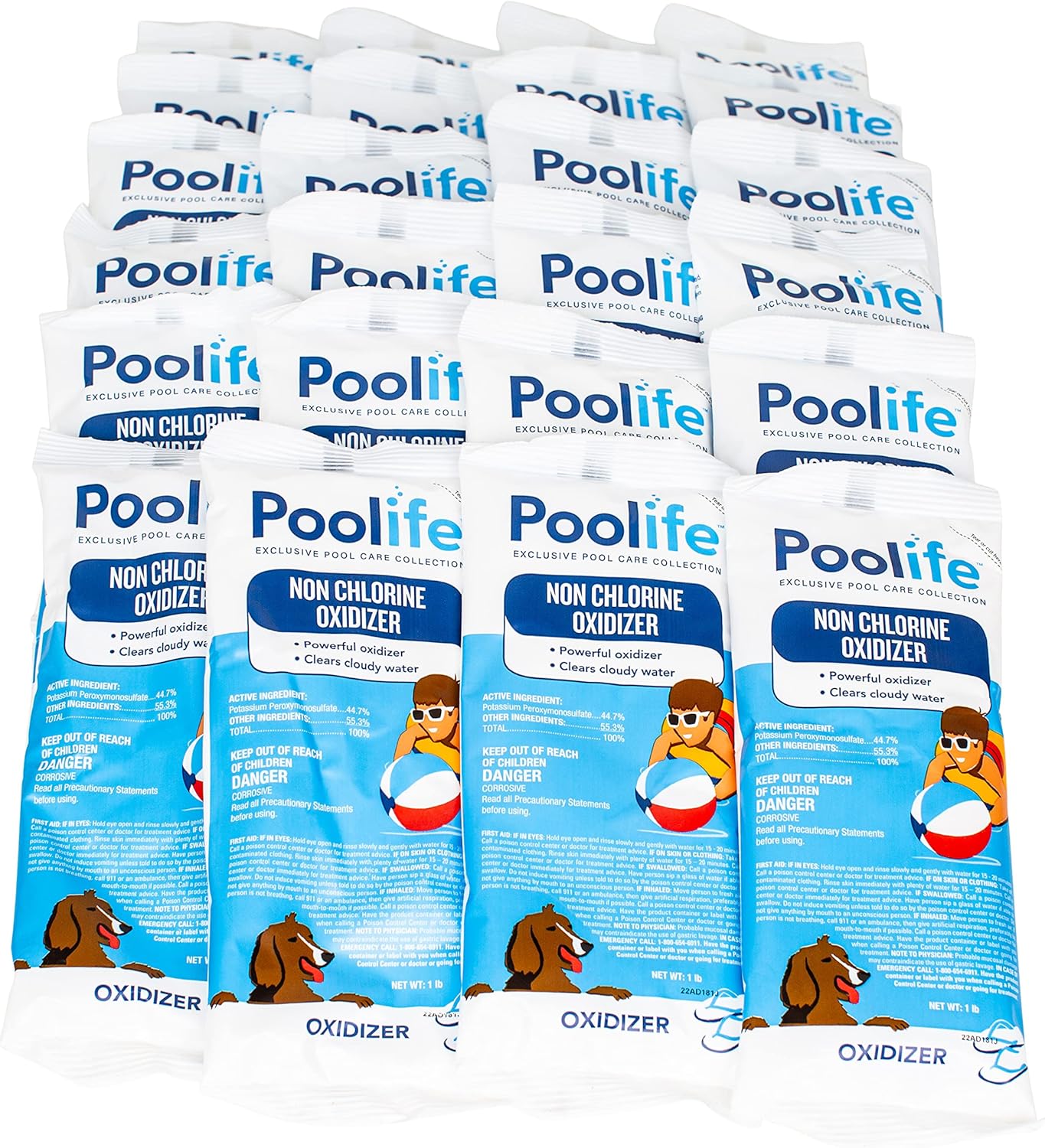 Poolife Non Chlorine Oxidizer (1 lb) (24 Pack)