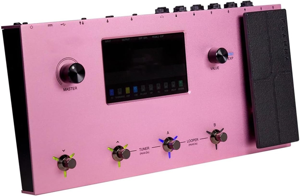 Professional Guitar Effects Pedals Versatile Guitar Amp With LCD Touch Screen And 200 Preset Slots(With battery2)