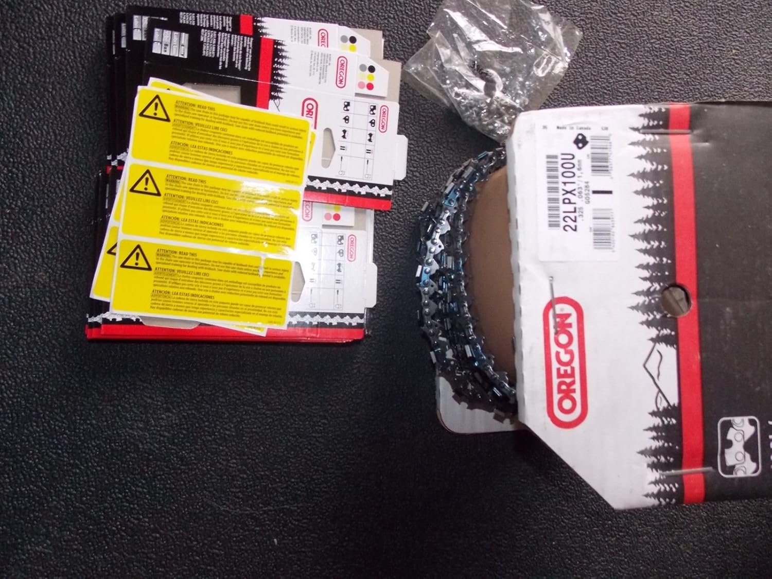 22LPX100U Oregon 100' roll Full Chisel Chainsaw Chain .325 Pitch .063 Gauge .#GH45843 3468-T34562FD167057