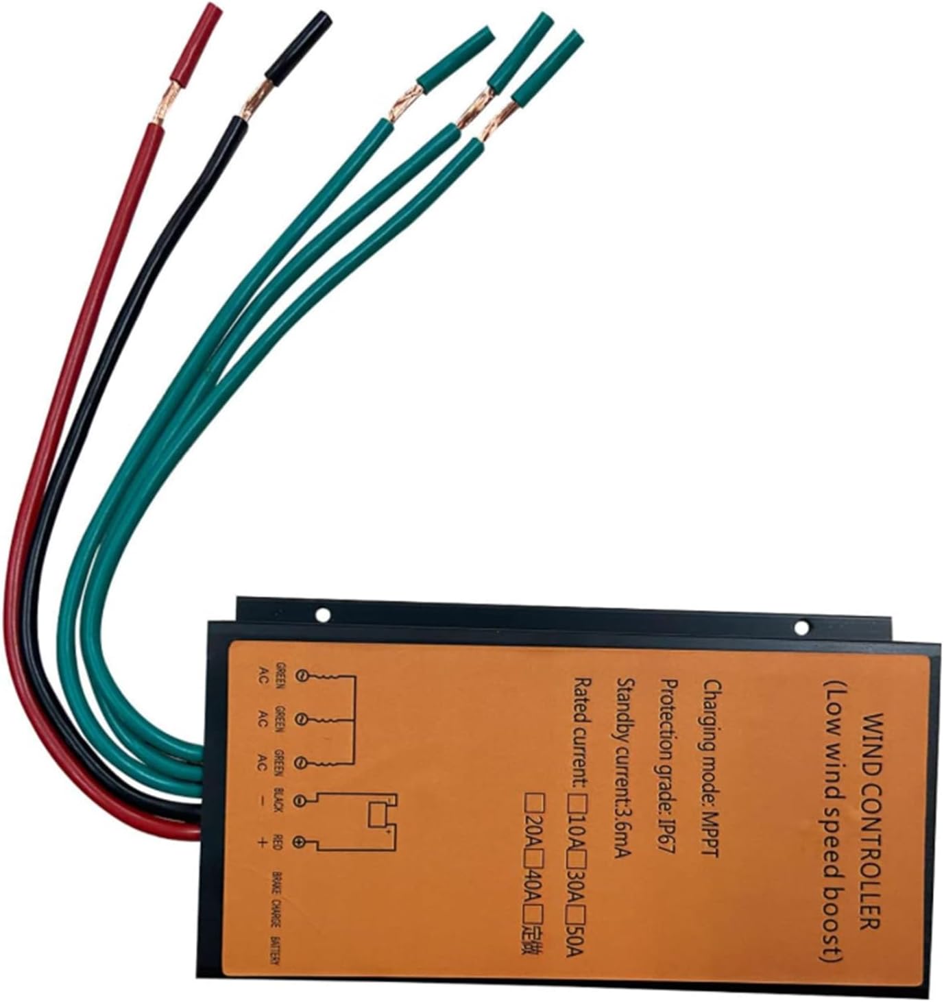 12V-220V Low Wind Speed Boost Wind Controller 1500W-3000W Wind Turbine Charge Controller, for AC DC Wind Turbine Generator,48V