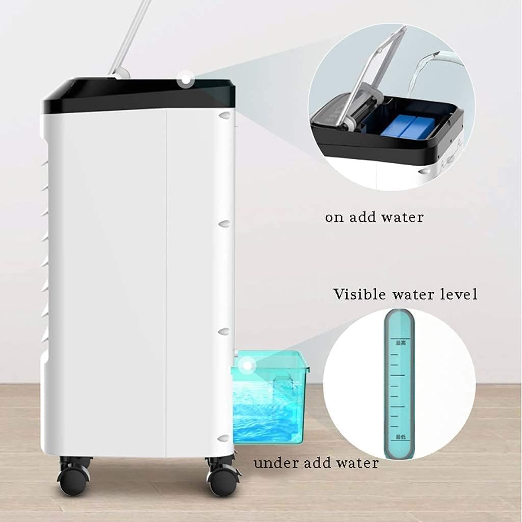 Air Cooler for Home Office Portable Air Conditioner, Cooling Quiet Mobile Powerful Enough For Whole House Or Office With Dehumidifier Function Reliable Aircon To Keep You Cool