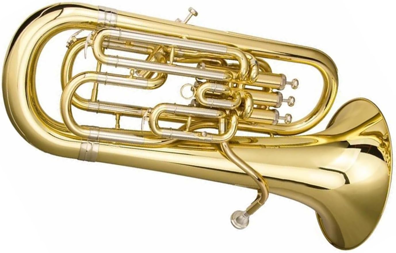 B Flat Major Three Key Tenor Horn Euphonium Beginner And Professional Performance Euphonium All-brass Instrument(3)