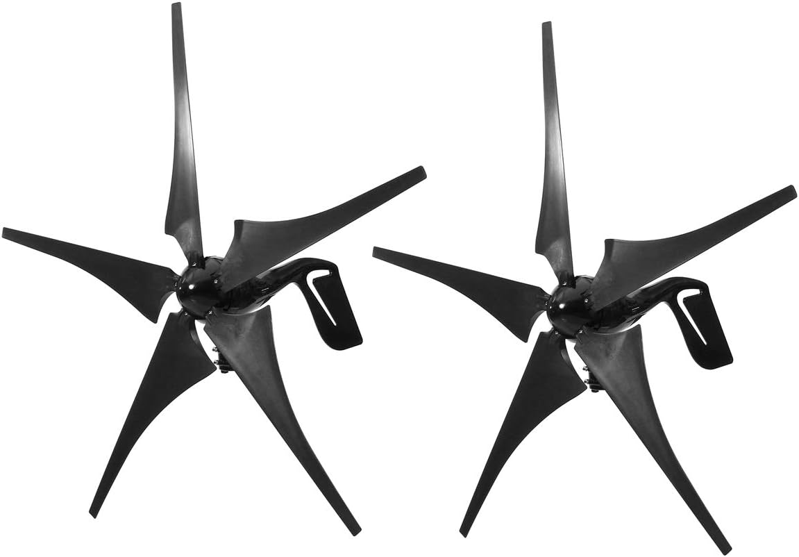 3000W 5 Blades Free Energy Windmill 12V 24V Wind Power Wind Turbine Generator with Controller for Home Outdoor Camping Use