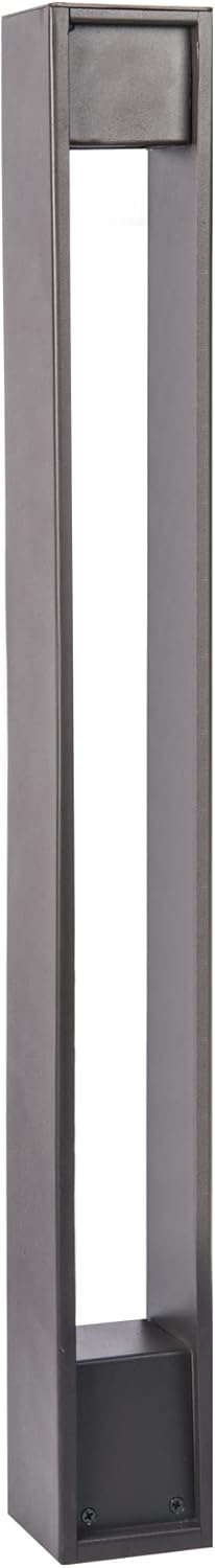 WAC Landscape Lighting, Gate LED 12V Bollard Light 3000K Warm White Built-in LED in Bronze