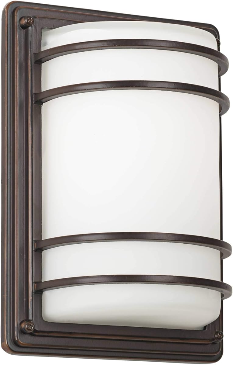 John Timberland Habitat Modern Outdoor Wall Light Fixture Rubbed Bronze 11