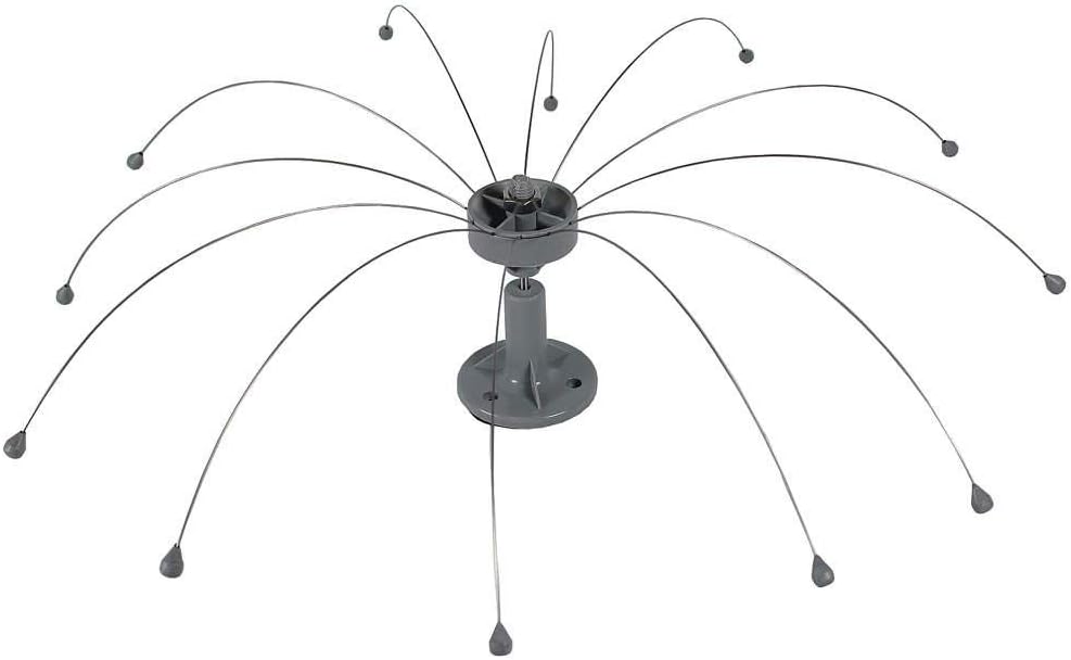 Bird Barrier Daddi Long Legs - 8 Ft | Scare Birds Away with Innovative Bird Spider Design | Bird Deterrent for Outside | Easy Installation on Roofs, Boats & HVAC Units | Durable Stainless |Made in USA