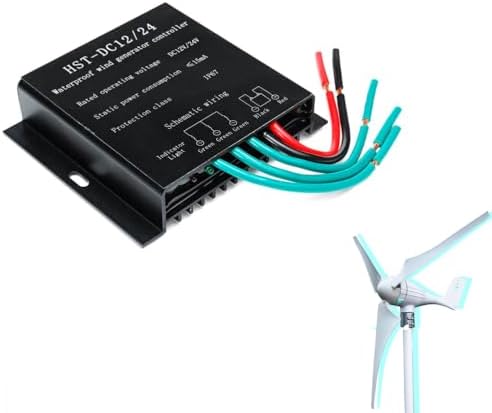 10A-40A MPPT Charge Controller, 12000W Wind & Solar Power Regulator for Wind Turbine & Battery Charging (12V, 24V, 48V) - Efficient MPPT Technology for Renewable Energy Solutions