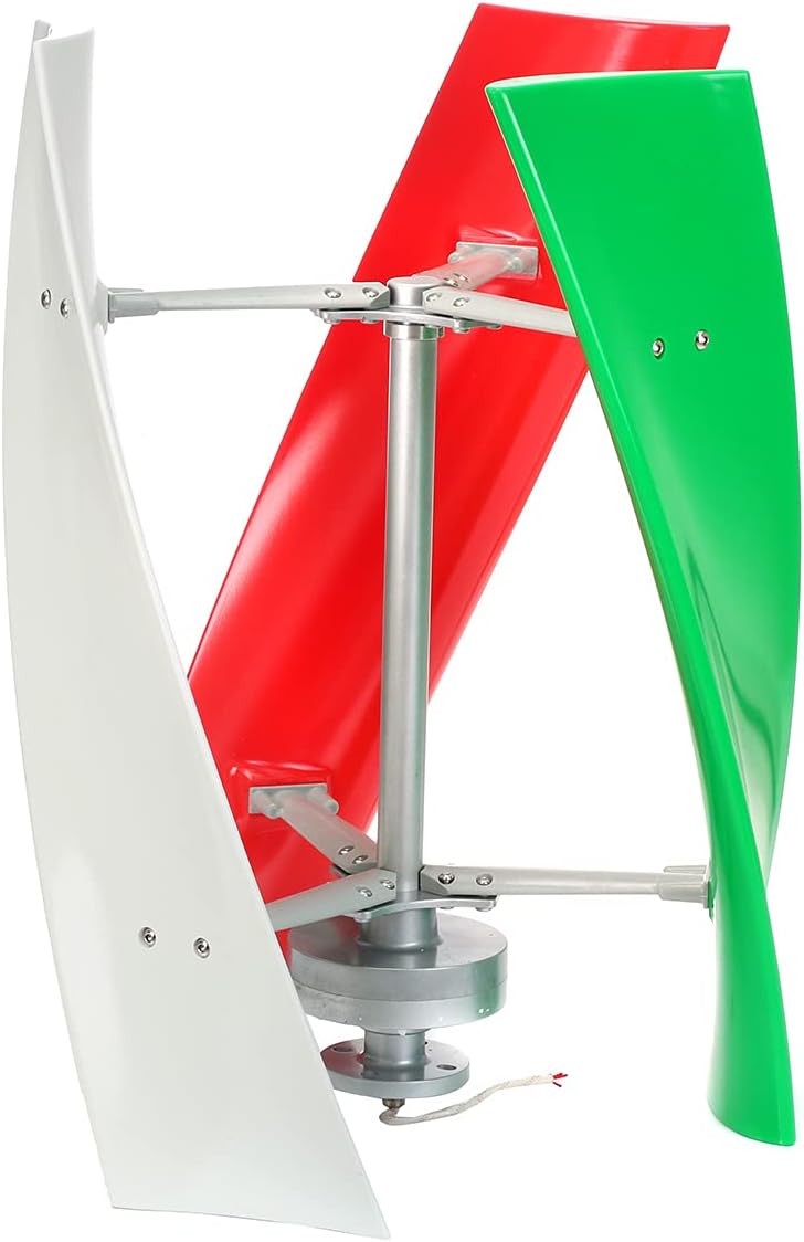 4000W 6000W 12V 24V 48V Vertical Axis Permanent Maglev Wind Turbines Generator Lantern 3 Blades Motor Kit with MPPT Controller