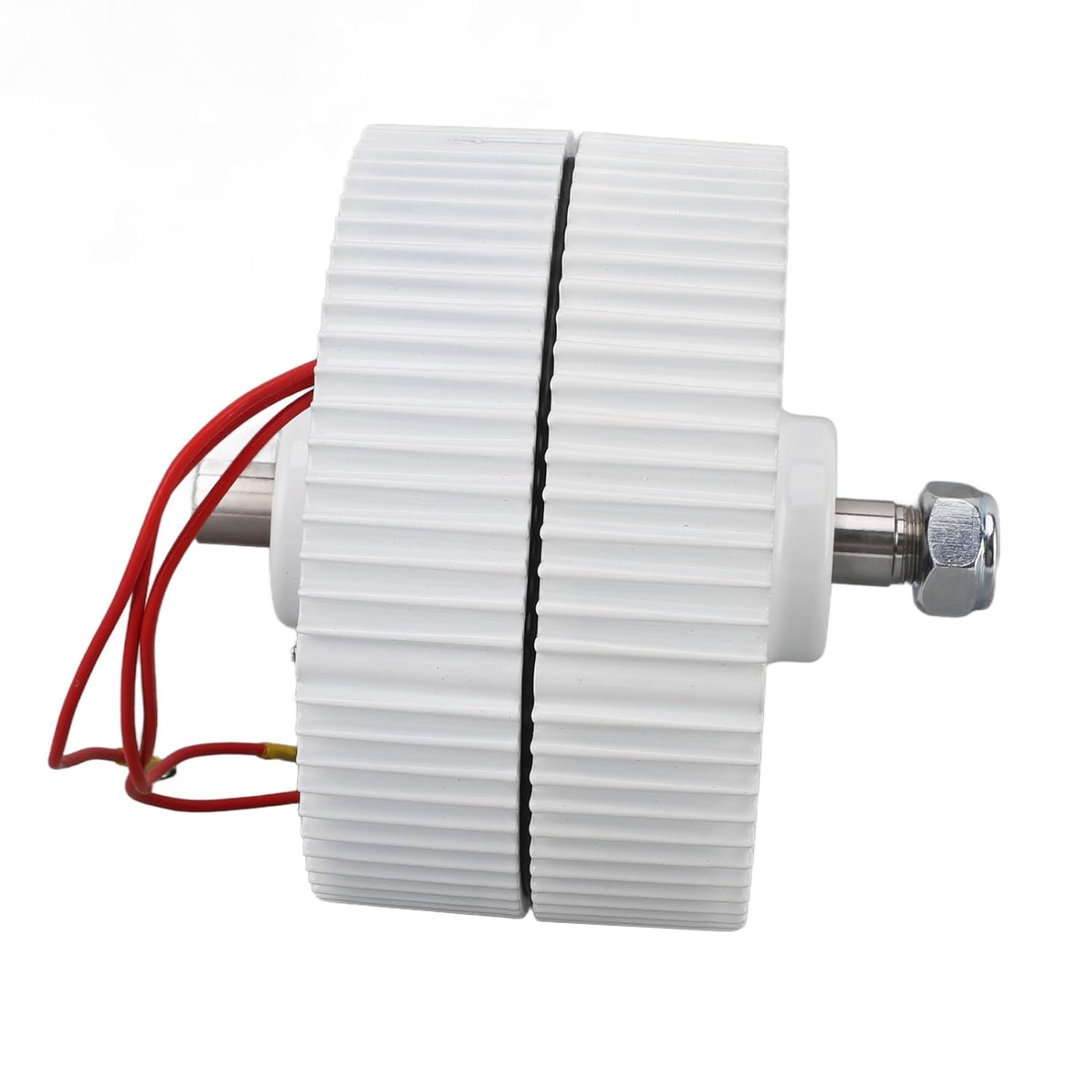 48V Double Shaft Generator 3 Phase Permanent Magnet Synchronous AC Electric Motor for Wind Turbines (400W)