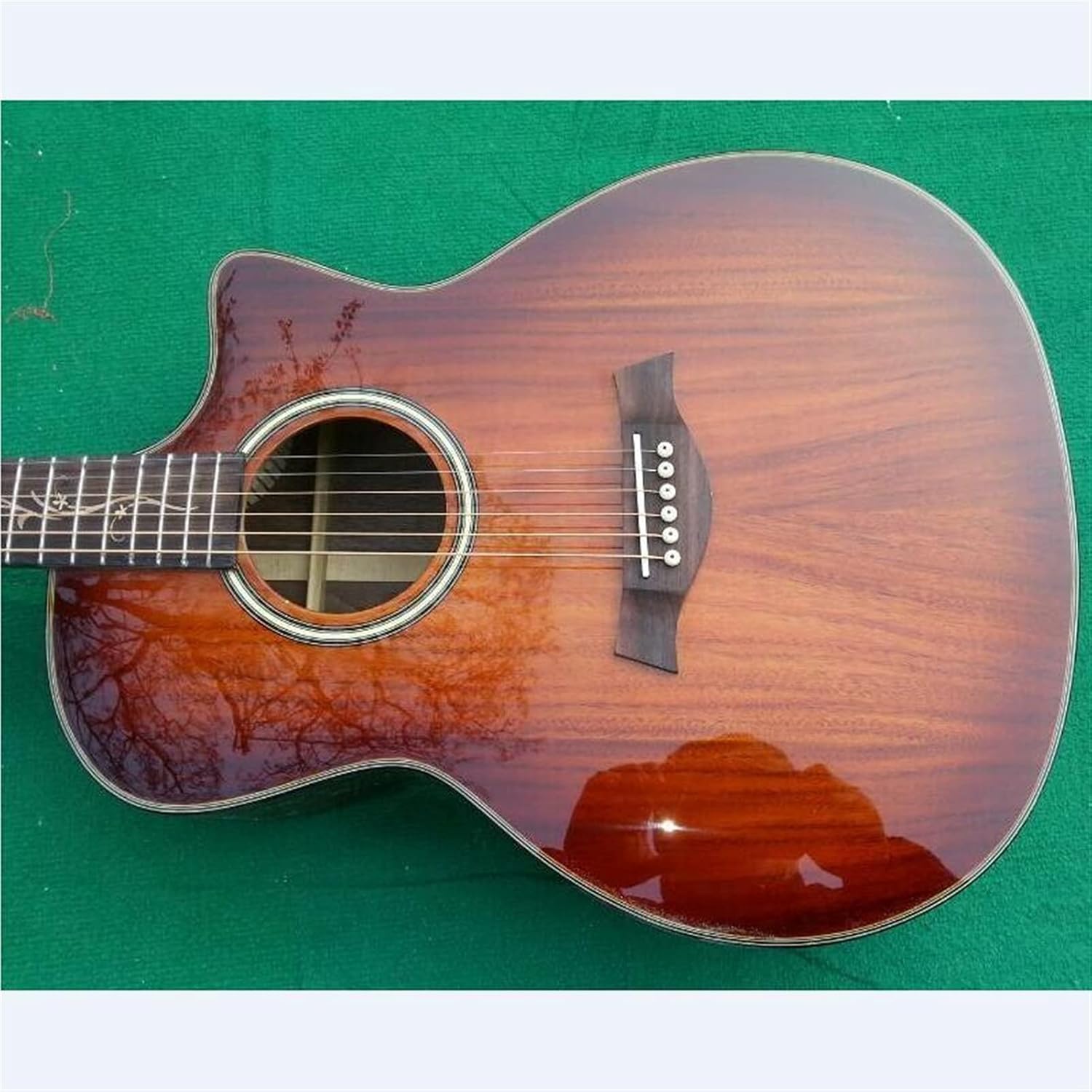 41 Inches Acoustic Guitar Acoustic Handmade Guitar 6 Strings Classical Guitar Guitar (Color : Guitar and Hardcase) (Guitar and Hardcase) (Guitar and Hardcase)