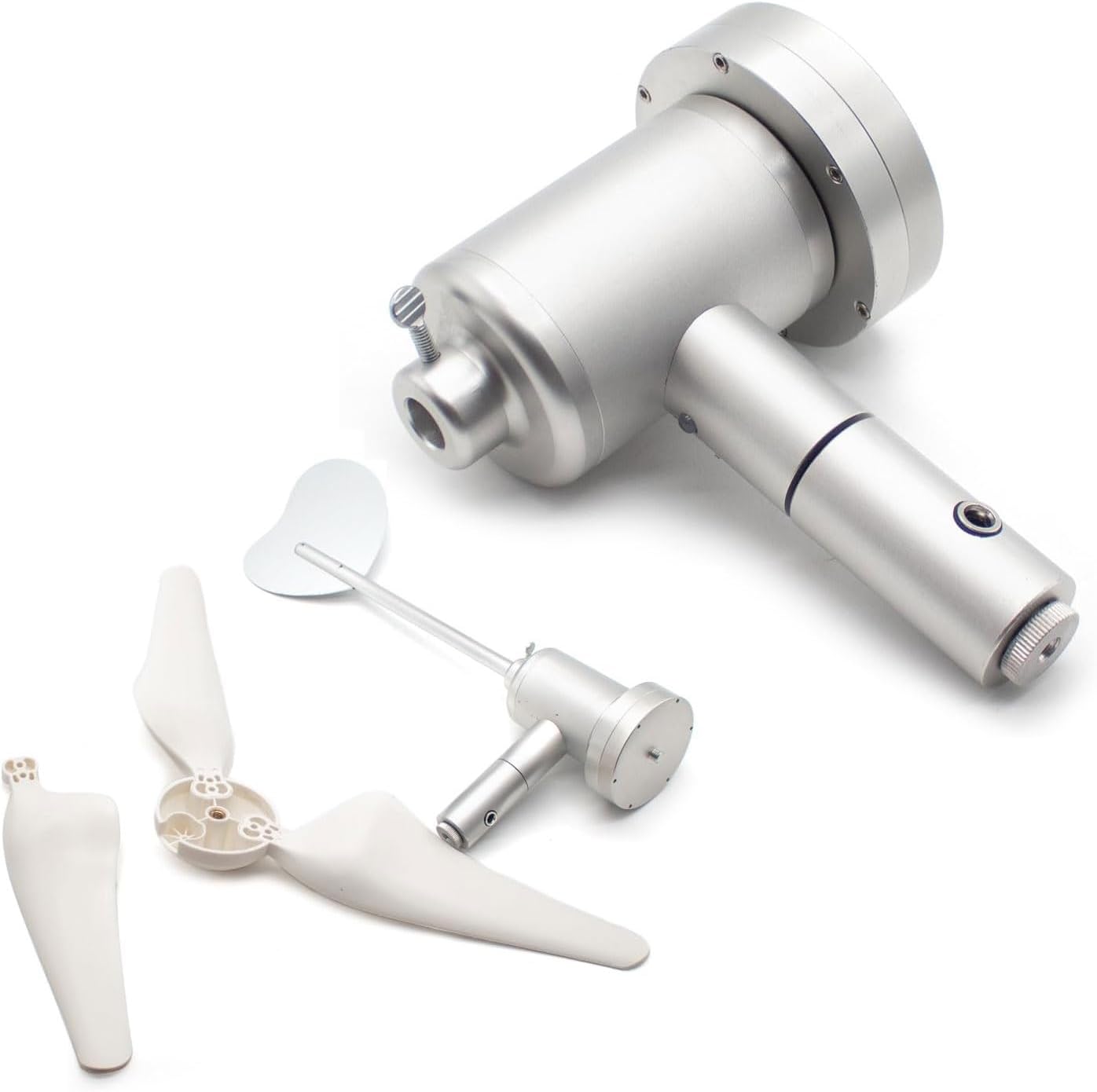 50W Portable Micro Wind Turbine Generator - 3 Blades DC 1-24V, Ideal for Camping, Includes Folding Stand & EVA Handbag, Efficient 200-1500RPM Power Solution