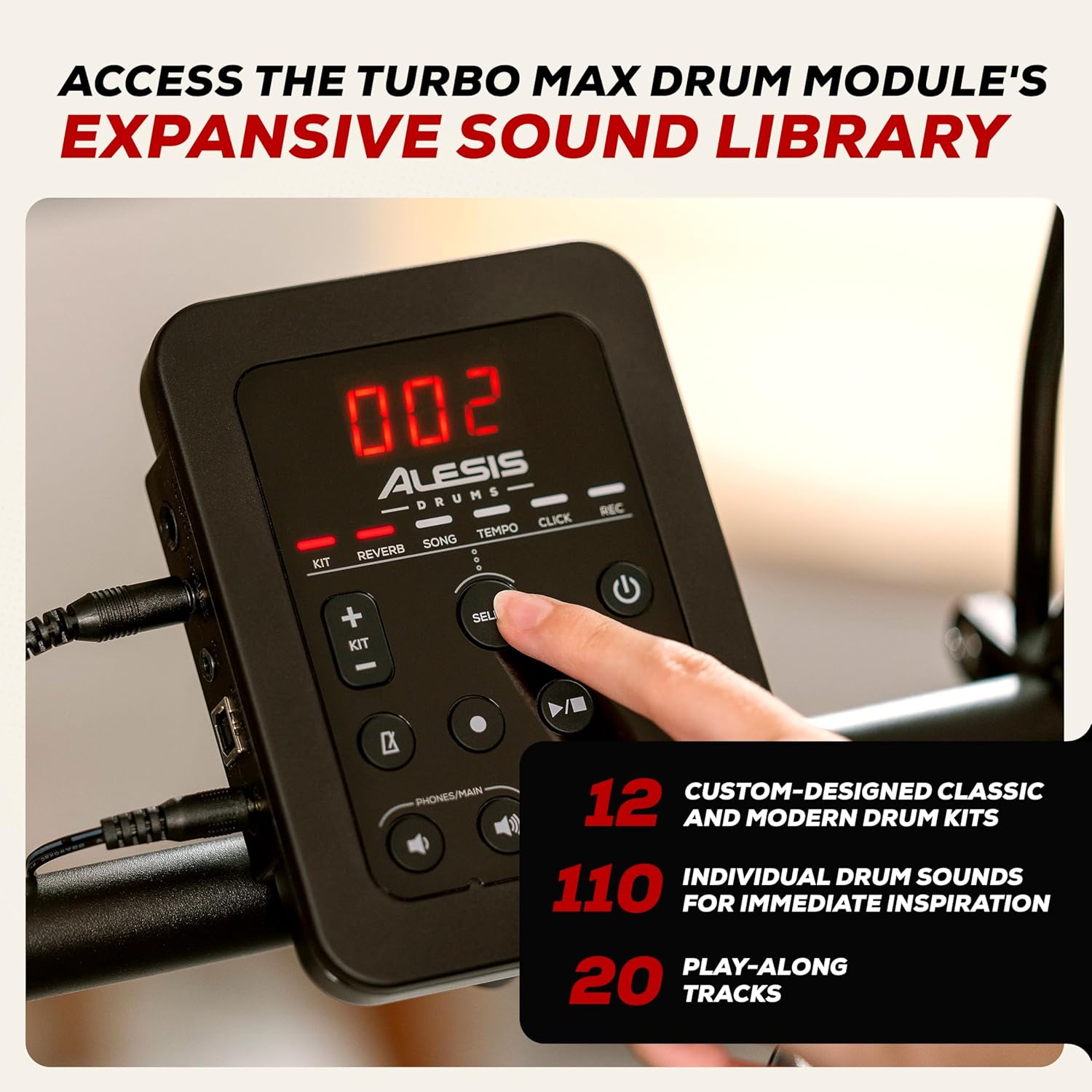 Alesis Turbo Max Electric Drum Set with Quiet 8