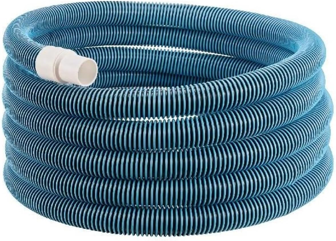 Heavy Duty Swimming Pool Hose 1-1/2-Inch X 30-Feet Pool Vacuum Cleaning Hose Compatible for Above Ground Pool Cleaning