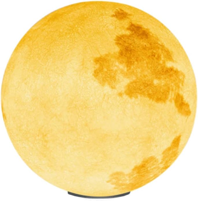 Creative Moon Shape Pillar Lamp Modern Simple LED Post Light Outdoor Waterproof Column Light Courtyard Wall Lamp Villa Garden Lawn Decoration Landscape Light