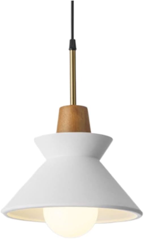 White Color Cement Bedside Small Chandelier Modern Simple Outdoor Pendant Lights CreativePersonalityPendant Light E27 Base Decorative Chandelier Corridor Bar Study Living Room