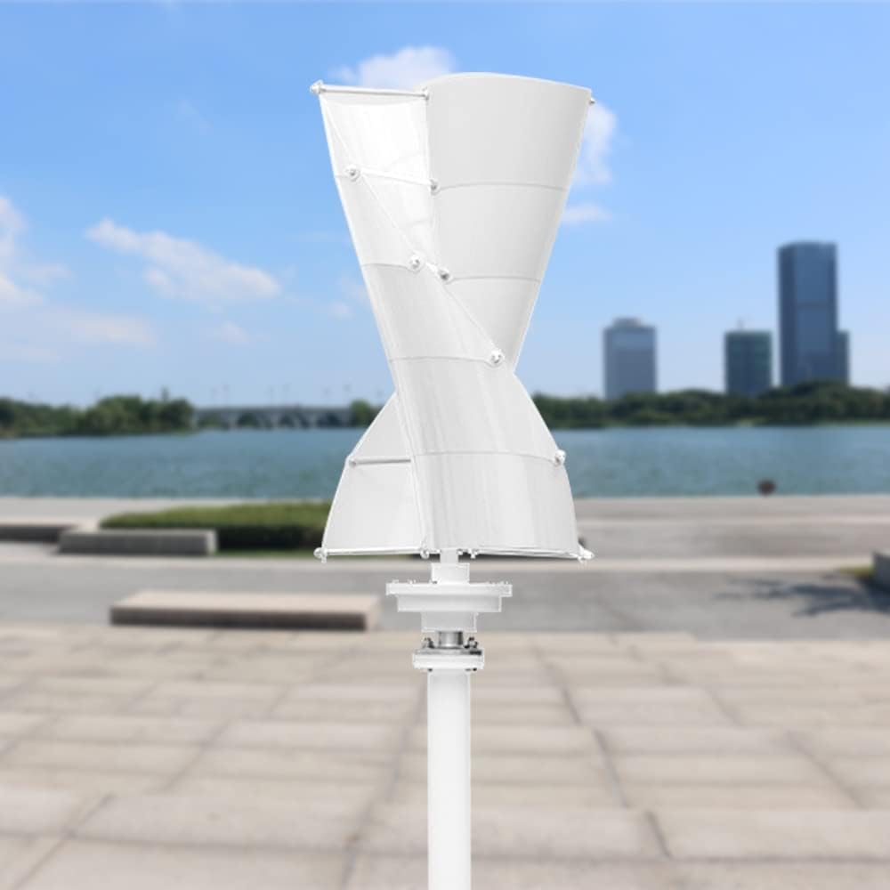Wind Power Turbine Generator 3000W Wind Vertical Turbine Generator Alternative Free Energy Windmill 24V 48V MPPT Controller Wind System (Color : Orange White, Size : MPPT Controller_48V)