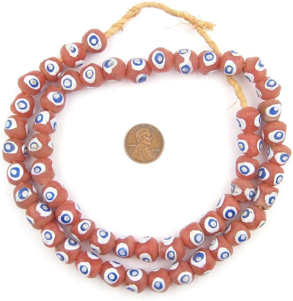The Bead Chest Carved Mother-of-Pearl Prayer Beads (7mm)