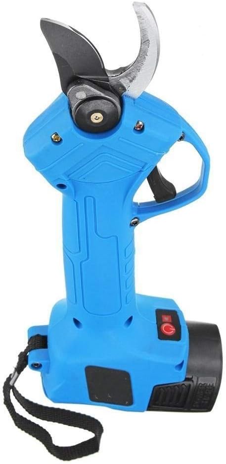 16.8V Wireless 25Mm Rechargeable Electric Pruning Shears Scissors Branch Tree Cutting Trimming Tools Two Batteries Garden Or Lawn