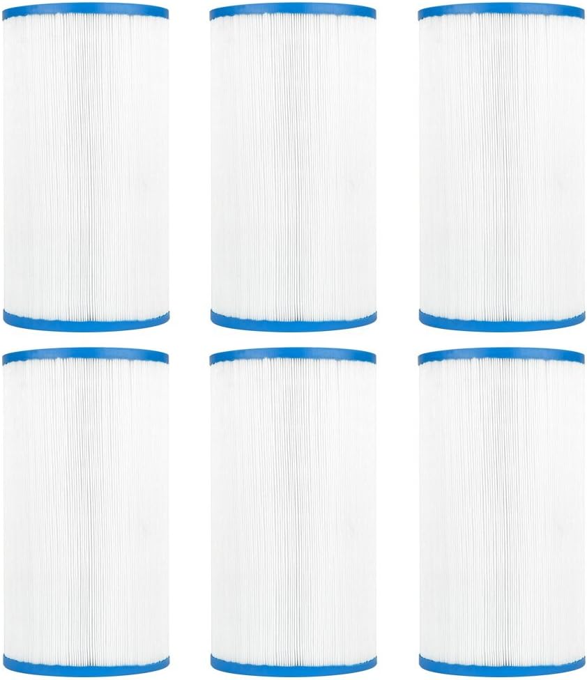 Clear Choice Pool Spa Filter 4.94 Dia x 9.25 in Cartridge Replacement for Rainbow Pentair Dynamic 35 Aladdin 13501, [6-Pack]