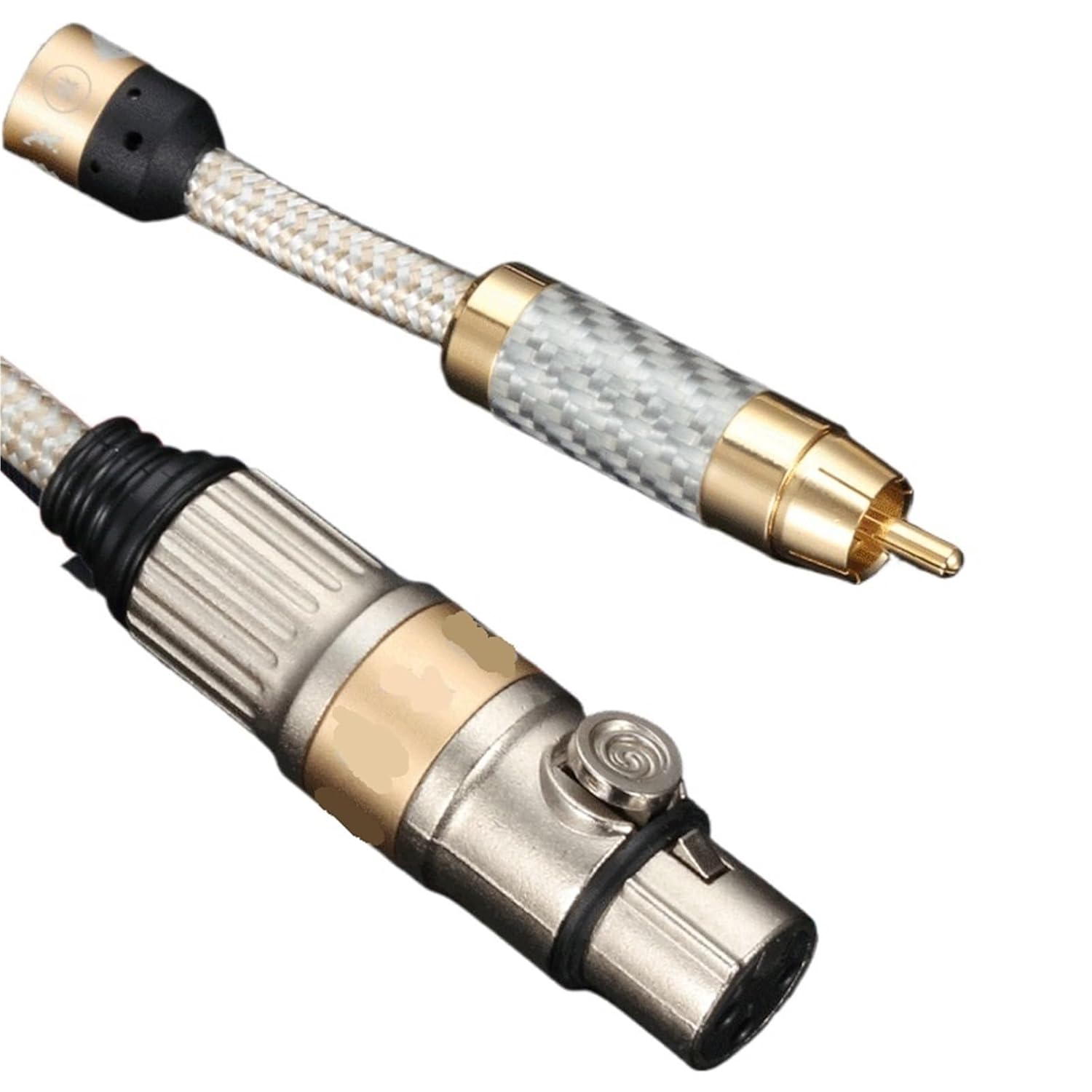to XLR 3 Pin Audio Cable for Amplifier Mixing Console Regular XLR Female to Male Cable Gold-Plated 1M 2M 3M 5M 10M(1m)