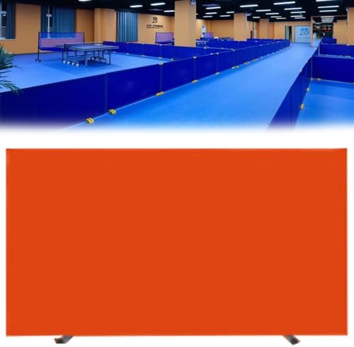 Lightweight Foldable Ping Pong Barrier with Galvanized Frame for Easy Ball Pickup & Court Division – Set of 2, Ideal for Indoor/Outdoor Use