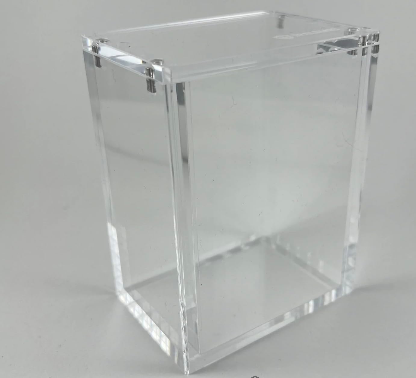 Booster Bundle Acrylic Case (6 Pack) Sliding Magnetic Lid Extra Thick 6mm - Clear Display Box Compatible With Scarlet and Violet Sword & Shield 151 Booster Bundle Protector Acrylic Storage Container