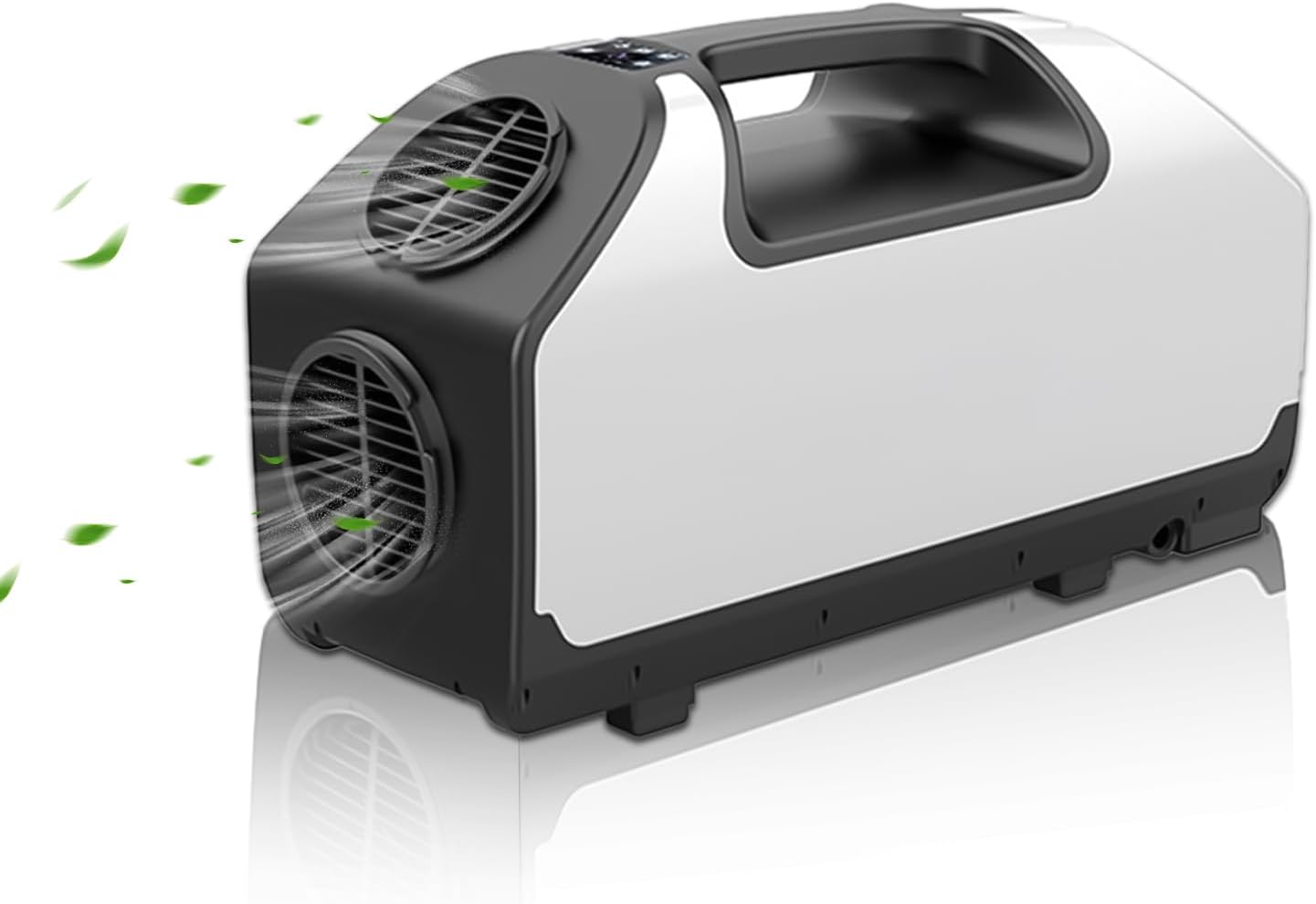 Tent Air Conditioner, 24V 3000BTU 700W Portable Camping Air Conditioner, 15s Fast Cooling LED Display 300Min Contination, 3 Wind Speeds for Van Life, Camping Tent, Outdoor, Indoor White