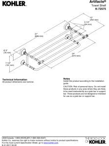 KOHLER K-72575-CP Artifacts Hotelier, Polished Chrome