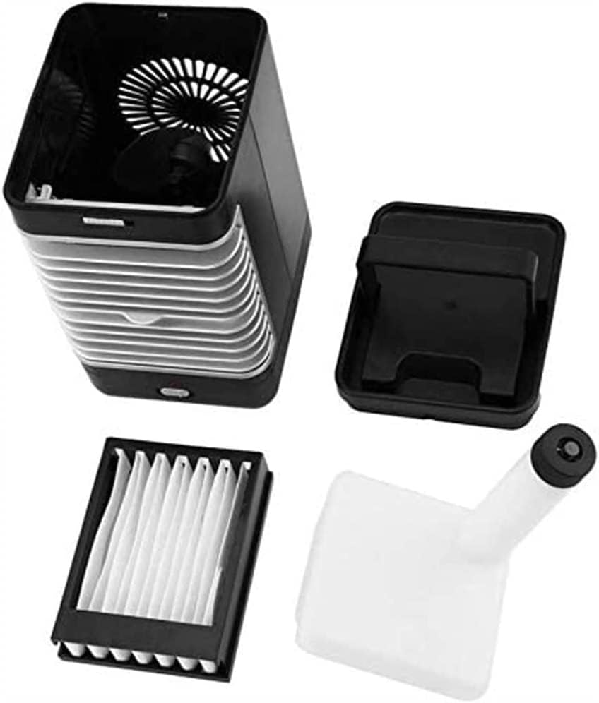 Portable Air Conditioner Fan, Personal Mini Evaporative Air Cooler with 2 Speeds, Quiet Air Cooler Fan, for Home Office