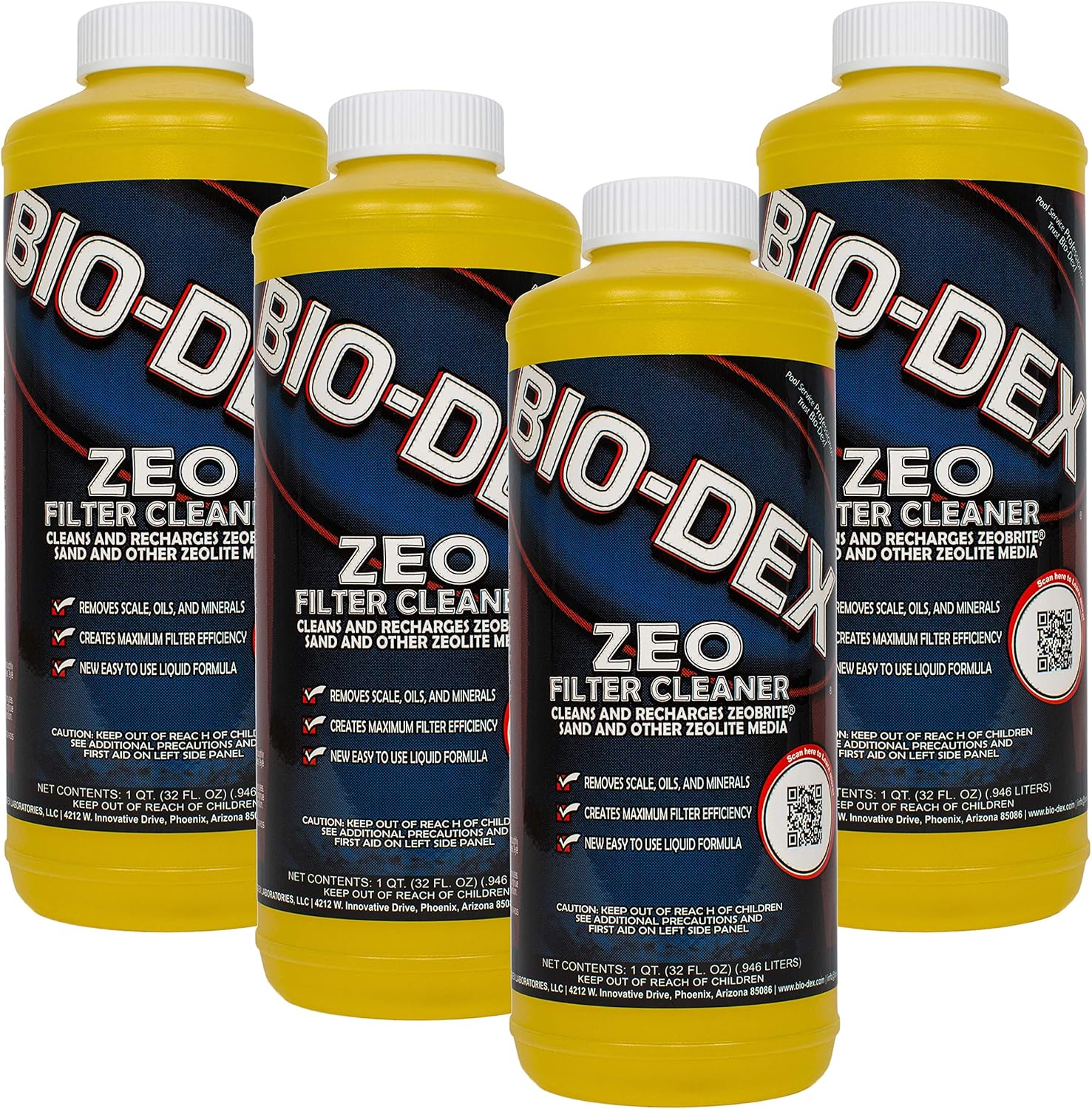 Bio-Dex Zeo Filter Cleaner (1 qt) (4)