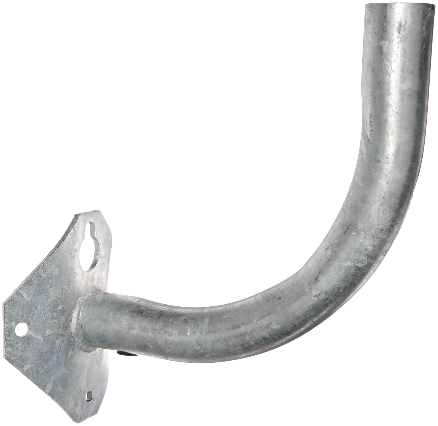 RAB Lighting BWC12 Floodlight Brackets for Wood Poles, Steel, 5.0 EPA Maximum Capacity, Galvanized Steel Color