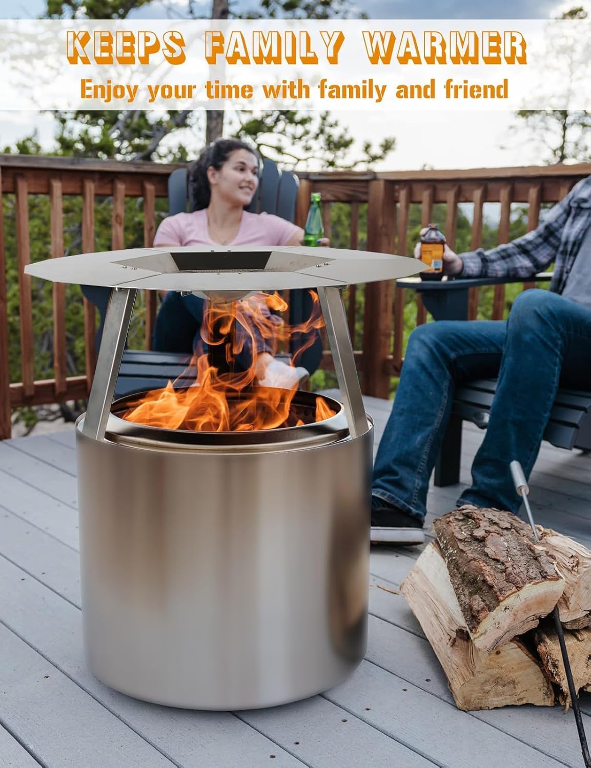 Heat Deflector for Solo Stove Bonfire, 19.5