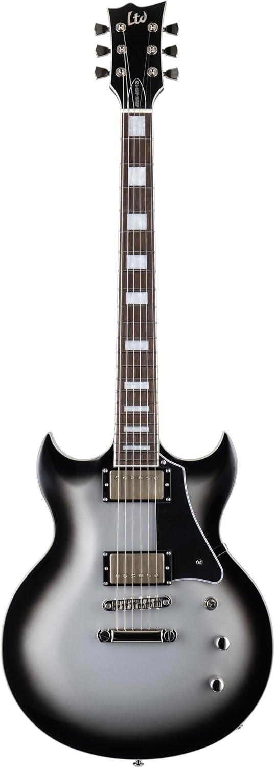 ESP LTD Signature Bill Kelliher Royal Shiva Electric Guitar - Silver Sunburst