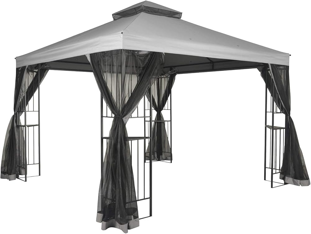 Garden Winds Replacement Canopy for Mainstays 2020 Easy Assembly Gazebo - Riplock 350
