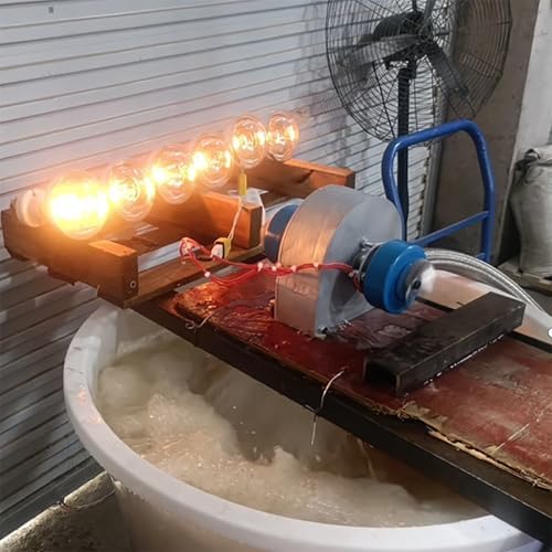 Portable 2000W Hydroelectric Generator - 110V-230V 60Hz Water Turbine, Durable Aluminum Alloy, Off-Grid Power for Home, Camping, Cabin, Outdoor & Small Hydro Systems