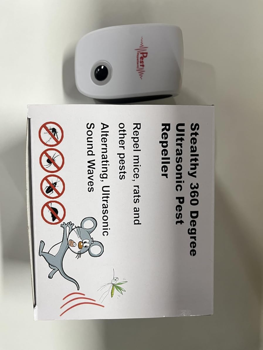 10Pack Ultrasonic Pest Repeller Electronic Mouse Repellent Ultrasonic Plug in Mice Repellent Indoor Sonic Electronic Plug in Pest Controlfor Insect,AntBugs,Spide,Rat,Cockroach 7861107