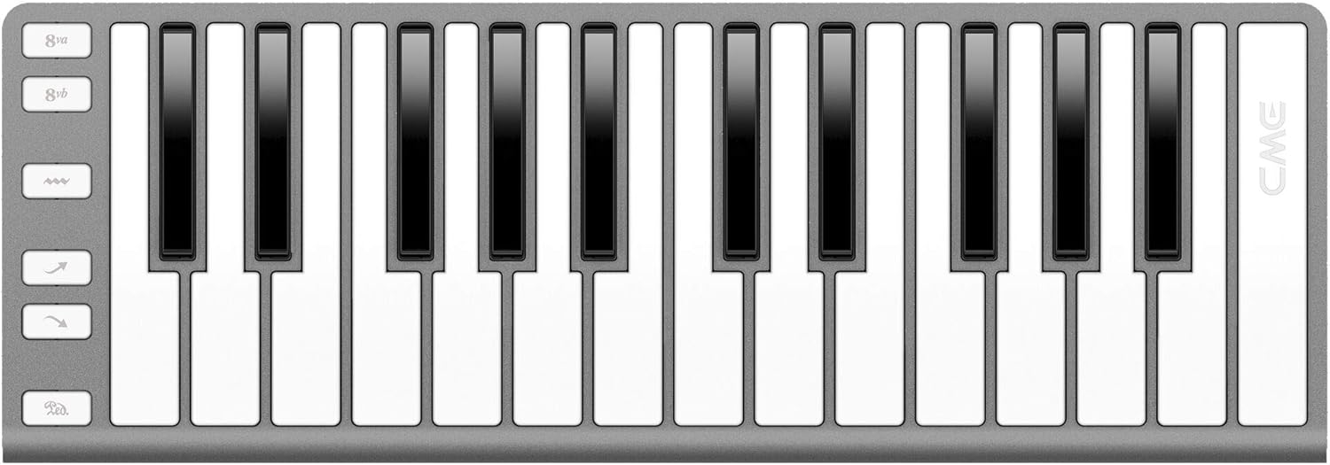 Artesia ARB-6 Backpack Recording Studio Bundle w/Xkey 25-key MIDI Keyboard & Case + Professional 24-bit USB Audio Interface + Studio Monitor Headphones + Cardioid Condenser Microphone + Backpack