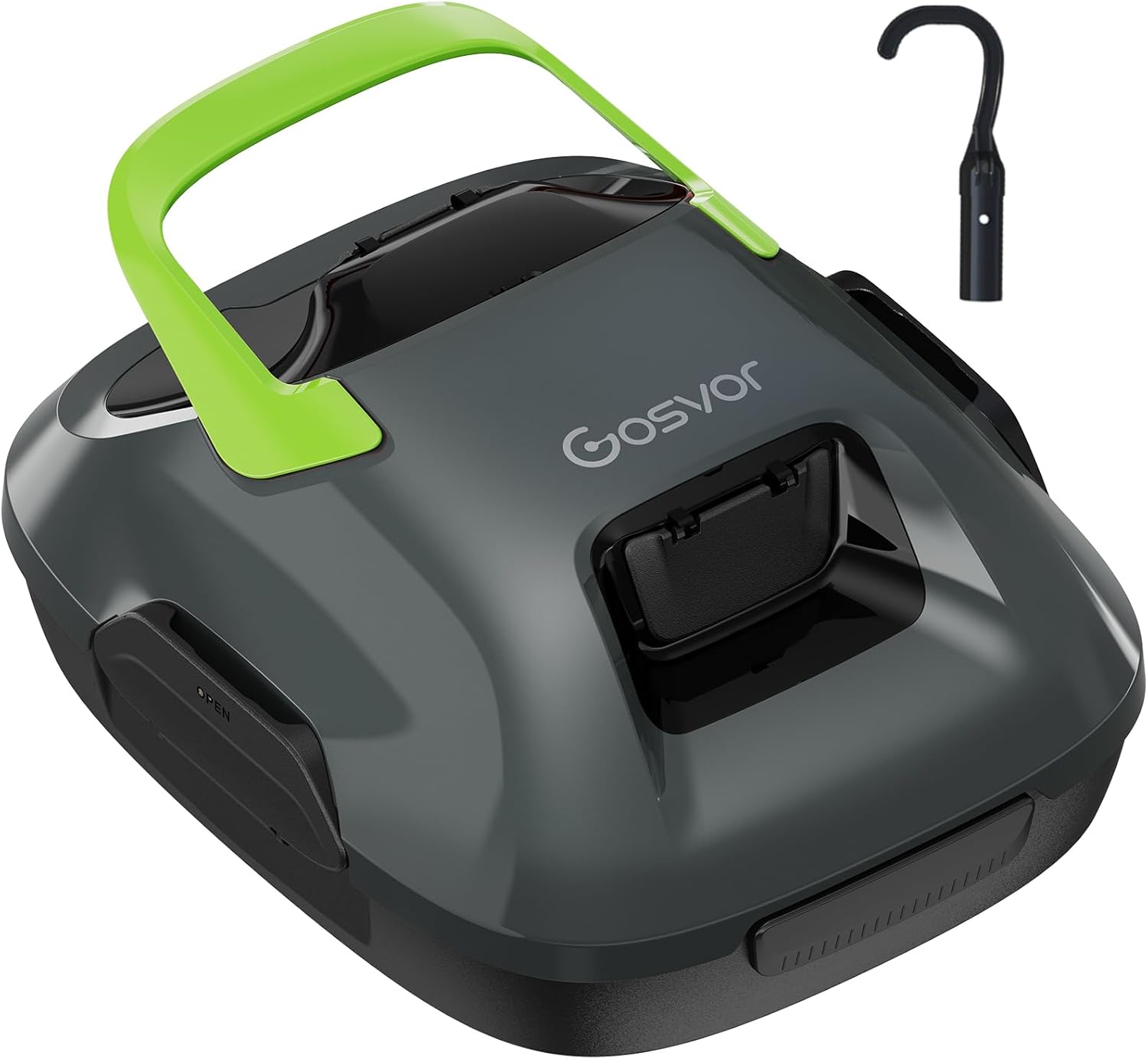 Upgrade Cordless Robotic Pool Cleaner, Pool Vacuum for Above Ground Pool Lasts 95 Min, Portable, Self-Parking, Ideal for Pools up to 900 sq.ft