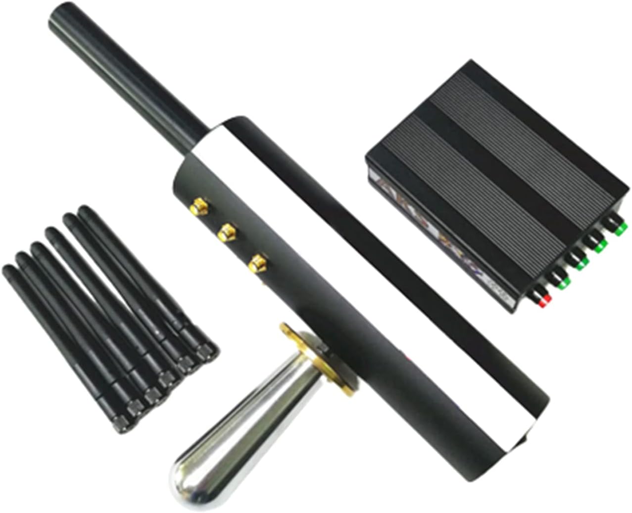 Metal Detectors for Adults for Kids Professional for Children Waterproof for Beginners Metal Detector Rechargeable Machine Outdoor Treasure Hunt (Black 39.5X12.5X25cm)