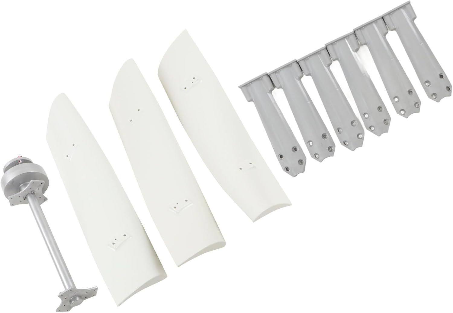 Walfront Vertical Wind Turbine Generator Kit with MPPT Controller Low Vibration and Noise Maglev for Marine RV Home 800W (12V)