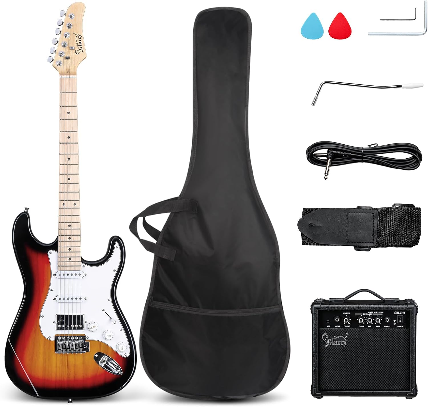 GLARRY Electric Guitar, 39